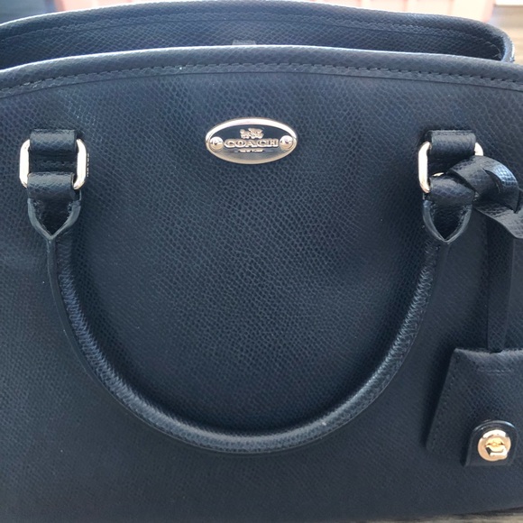 Navy COACH Tote Bag - Picture 7 of 7